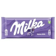 24 x Milka Czekolada Alpine Milk 100 g