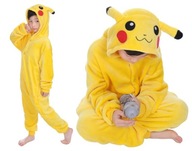 PIŻAMA DLA DZIECI PIKACHU PIKACZU KIGURUMI 130