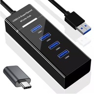 ROZGAŁĘŹNIK ROZDZIELACZ PORTÓW HUB 4x USB 3.0