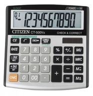 Kalkulator biurowy CITIZEN CT-500VII 10-cyfr szary