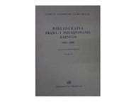 bibliografia prawa i postępowania karnego 1965-196