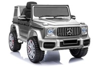 AUTO NA AKUMULATOR SKÓRA MERCEDES BENZ G63 KOŁA EVA SAMOCHÓD DLA DZIECI