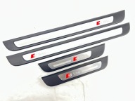 AUDI A7 C7 4G8 10-18 mouldings threshold caps S-LINE inner KOMPLET