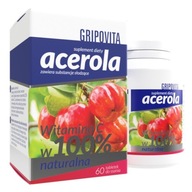 Acerola Grinovita 60 szt. Tabletki do ssania suplement diety