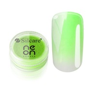Silcare Peľ na nechty Neon Powder Green 3 g
