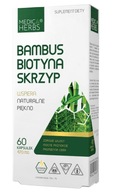 Medica Herbs BAMBUS BIOTYNA SKRZYP 455 mg 60 kap