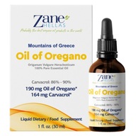 Čistý oreganový olej 100% Zane Hellas, Candida