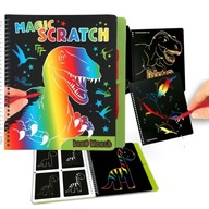 Kreatívna sada MAGIC SCRATCH DINO Vyškrabovačka