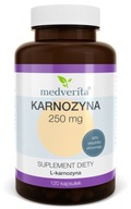 MEDVERITA Karnozín 250 mg L-karnozín 99% 120k