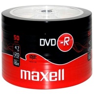 Płyty DVD-R 4,7 GB 16X MAXELL SP50