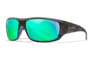 Polarizované zelené okuliare Wiley X Omega Captivate