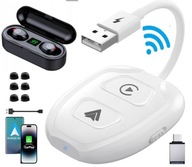 BEZPRZEWODOWY ADAPTER ANDROID i CARPLAY IPHONE 2W1 WIFI BT WIRELESS DONGLE