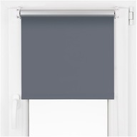 Roleta Thermo Silver rozmiar 80x230 okno balkonowe