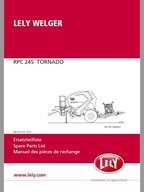 Katalog części prasa LELY WELGER RPC 245 Tornado