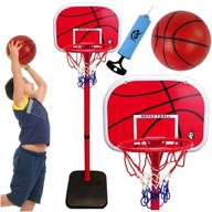 Basketbalový kôš Basketbalová doska Nastaviteľná sada s loptou do 160cm