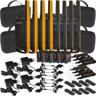 8x KRÓTKOFALÓWKI MOTOROLA T82 EXTREME WALKIE TALKIE RADIOTELEFON +4 WALIZKI