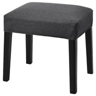 IKEA SAKARIAS Stolička čierna Sporda tmavo šedá