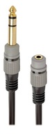 Adapter Kabel audio AV Jack 3.5mm Jack 6.3mm