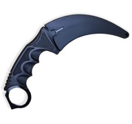 NÓŻ BOCZNY KARAMBIT 19,5cm CARAMBIT CS:GO PAZUR POKROWIEC KABURA SURVIVAL