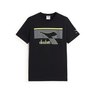 KOSZULKA DIADORA TWIST T-SHIRT MEN TRUE BLACK L