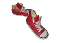 Converse buty sportowe tkanina czerwony rozmiar 24