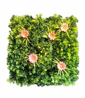 Dekoratívna podložka do akvária tráva kvety 25 cm