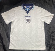 ANGLIA ENGLAND UMBRO EURO 1996 oryginalna domowa koszulka vintage rozmiar L