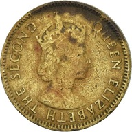 Moneta, Hong Kong, Elizabeth II, 10 Cents, 1957, V