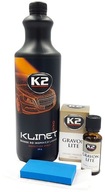 Keramická ochrana laku K2 Gold Gravon Lite 30 ml + Prostriedok na kontrolu laku K2 Klinet Pro 1 l