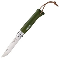 Nóż składany Opinel No.8 Colorama Inox - Khaki