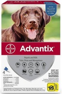 Krople na kleszcze dla psa Advantix Spot-On 4x4ml 25-40kg