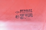 window side left front front RENAULT CAPTUR 1 and 13-17