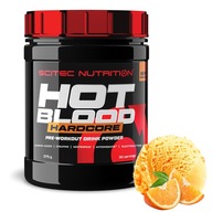 SCITEC HOT BLOOD HARDCORE 375g MOC MIĘŚNIE POMPA