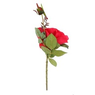 Umelá ruža kvetina kvetinová hodvábna kvetina svadobná párty červená