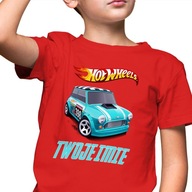 Detské tričko Hot Wheels Červ Wz 110