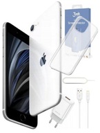 Smartfon iPhone SE 2020 / 64 GB / Biały / White - BATERIA 100% | FOLIA 3MK