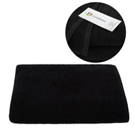 Luksusowy ręcznik czarny 30x50 cm bawełna frotte