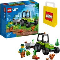 LEGO City Traktor w parku 60390 Klocki Lego + Torba