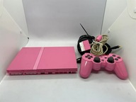 Konsola PlayStation 2 Slim Pink SCPH-77004 Zestaw