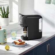 Automatický kávovar na kapsuly, kompaktný dizajn, rýchle varenie