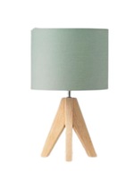 LED ASZTALI LÁMPA E27-ES IZZÓVAL ZÖLD DEKORATÍV VINTAGE