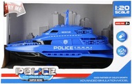 Loď Polícia na batérie MEGA CREATIVE 524166