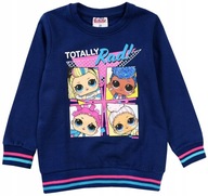 EplusM kék pamut gyerekpulóver