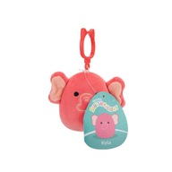 SQUISHMALOWS - 9 CM P22 CLIP ON - KYLA PINK SLON