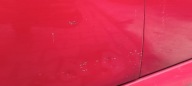 door left front red ORYG KIA RIO and