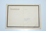 Stary telegram koperta 1967 r antyk zabytek unikat kolekcjonerski