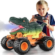 DZIECIĘCY SAMOCHÓD CIĘŻARÓWKA ZDALNIE STEROWANY MONSTER TRUCK + PILOT