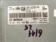 control unit computer of the engine ECU JAGUAR F-PACE X761 3.0D JK83-12C520-PAA
