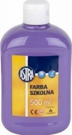 Farba szkolna fioletowa 500ml ASTRA