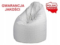 POHODLNÚ TABURETKU SAKO DO OBÁLKY 110X70 BIELE KRESLO PL